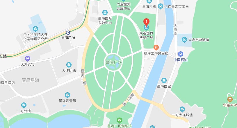 大连家博会交通路线地图